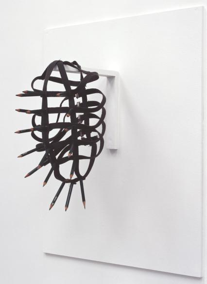 Pencil Mask 1972 by Rebecca Horn born 1944